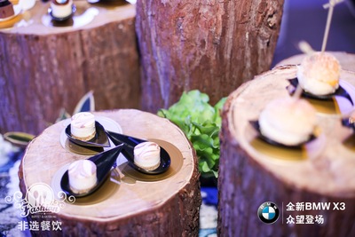 宝马X5上市发布会茶歇